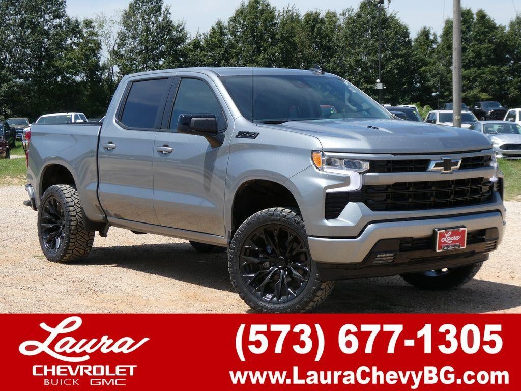 2026 Chevrolet Silverado 1500 RST in Sterling Gray Metallic — front three-quarter view