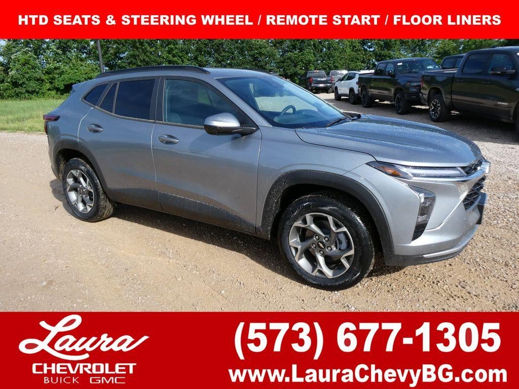 2026 Chevrolet Trax LT in Sterling Gray Metallic — front three-quarter view
